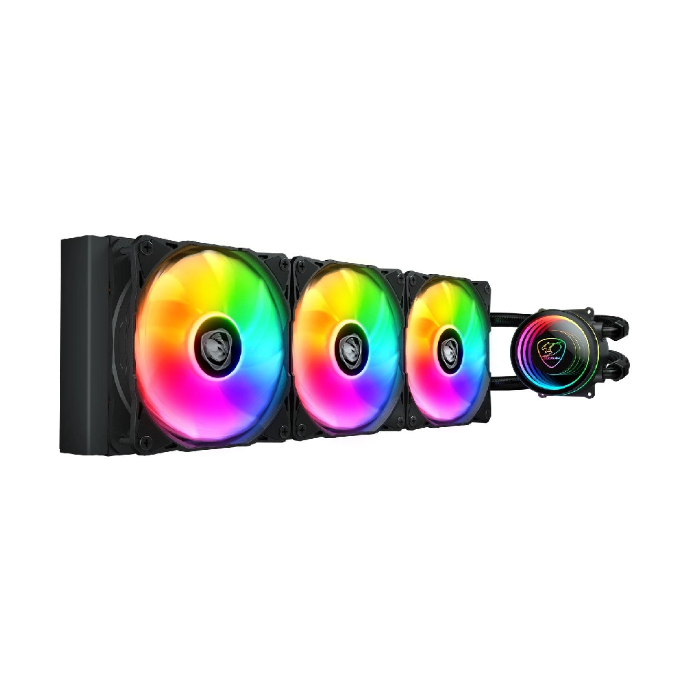 Cougar CPU Cooler Liquid AIO Poseidon Elite ARGB 360 (Black) view 2